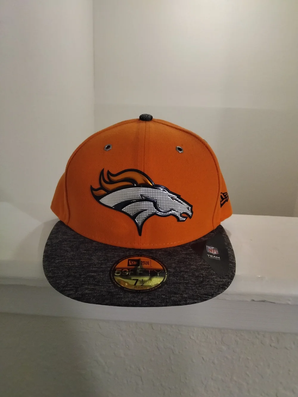 Denver Broncos Orange New Era 59FIFTY Fitted Hat